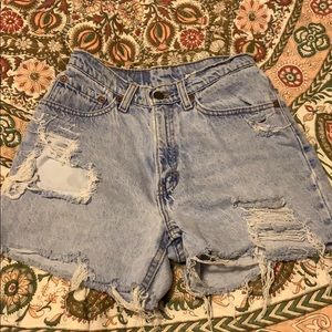 Vintage Levi’s shorts